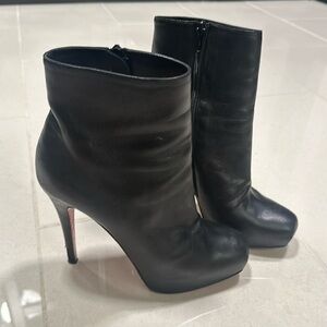 Christian Louboutin Mamanouk ankle boots. 120mm. Nappa leather.